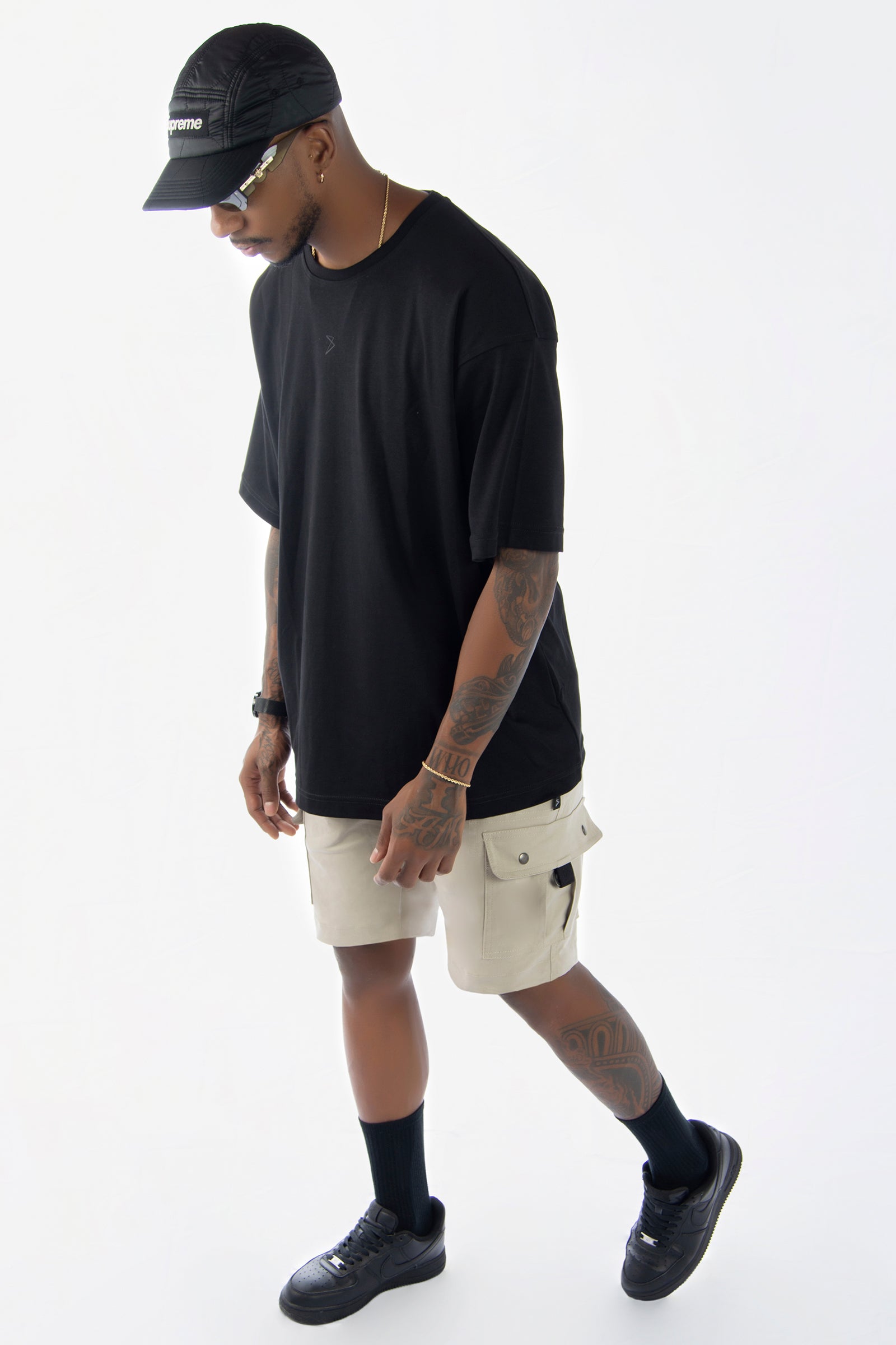 Short Cargo Xpand – Classic Fit, Beige