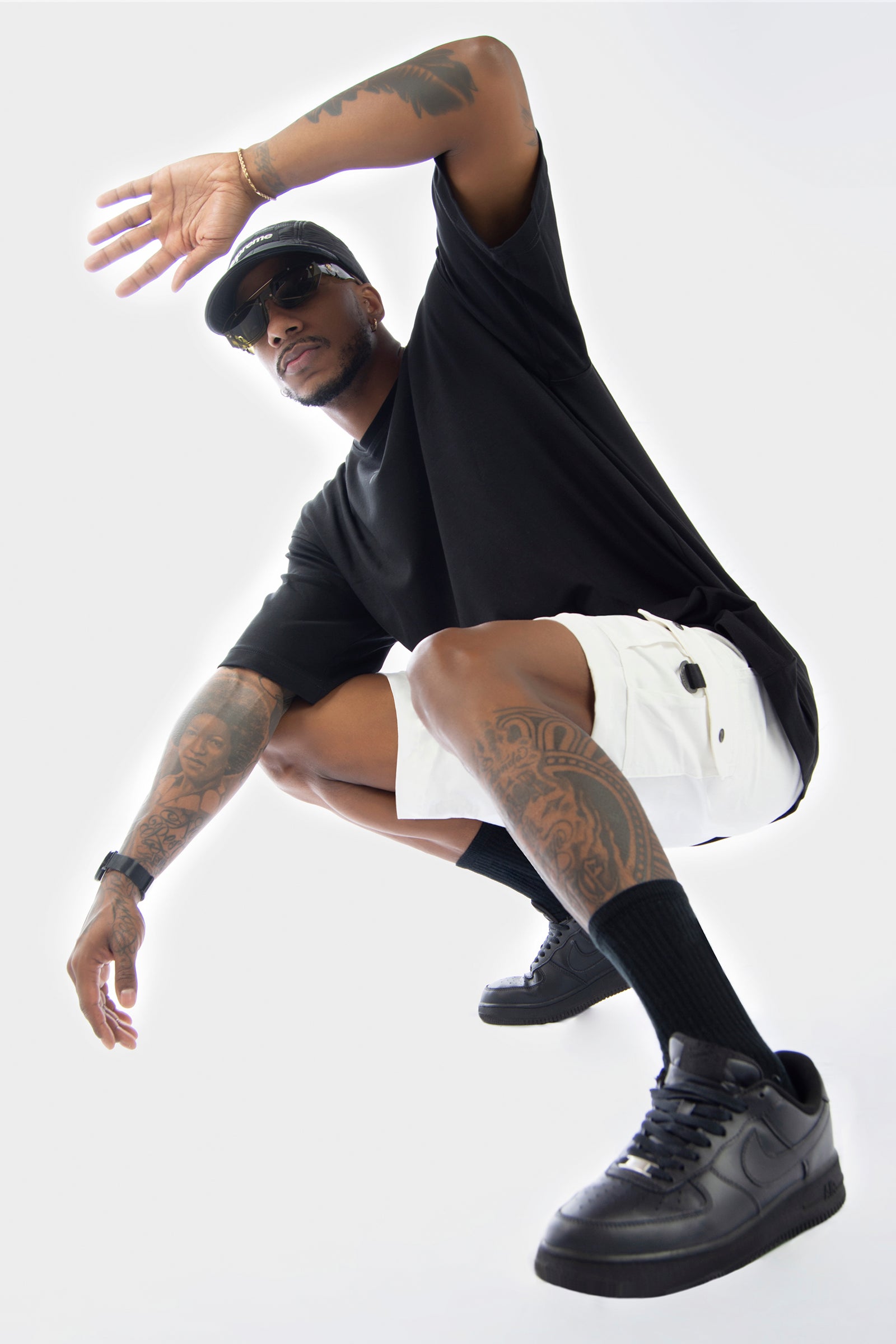 Short Cargo Xpand – Classic Fit, White