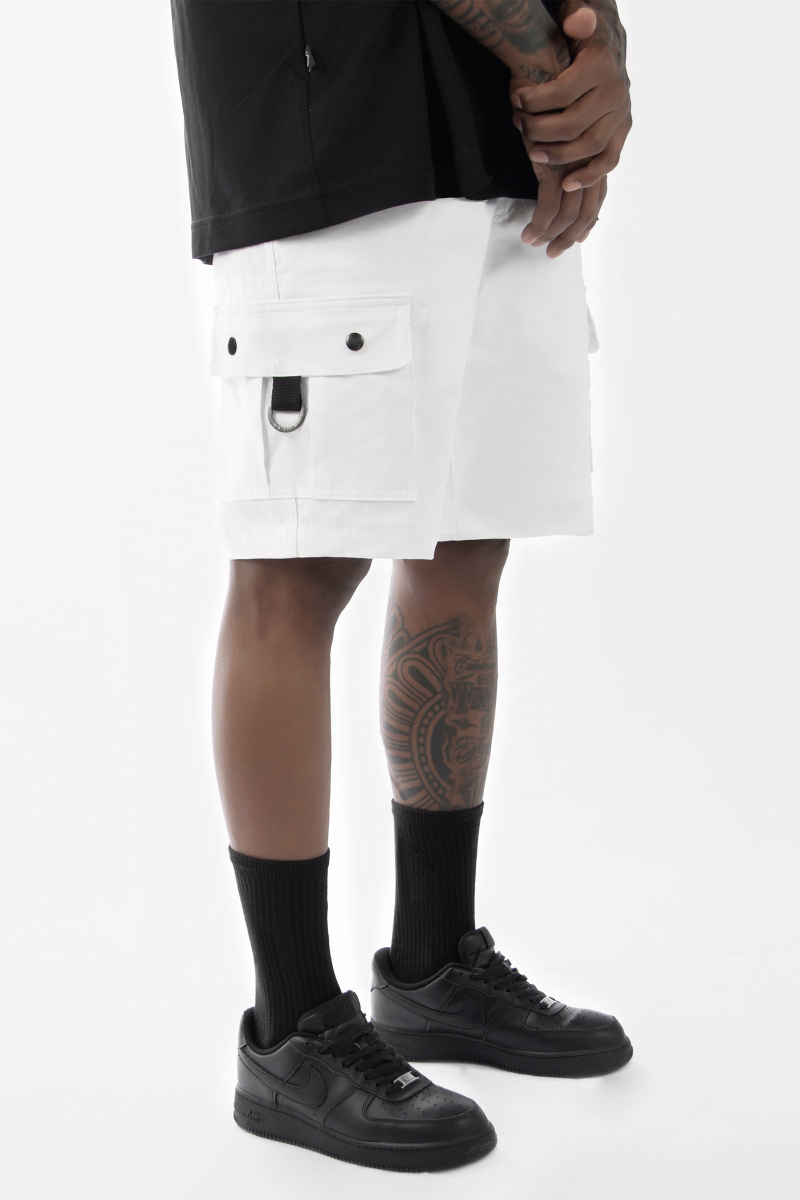 Short Cargo Xpand – Classic Fit, White