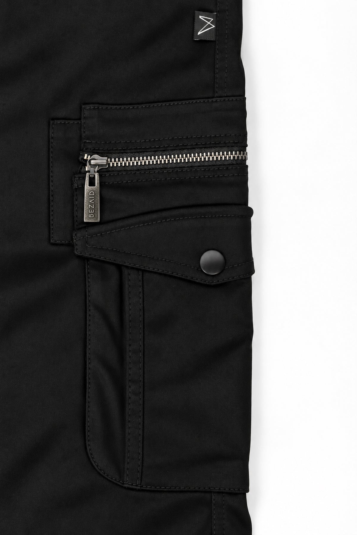 Jogger Cargo Xpand - Tapered Fit, Black