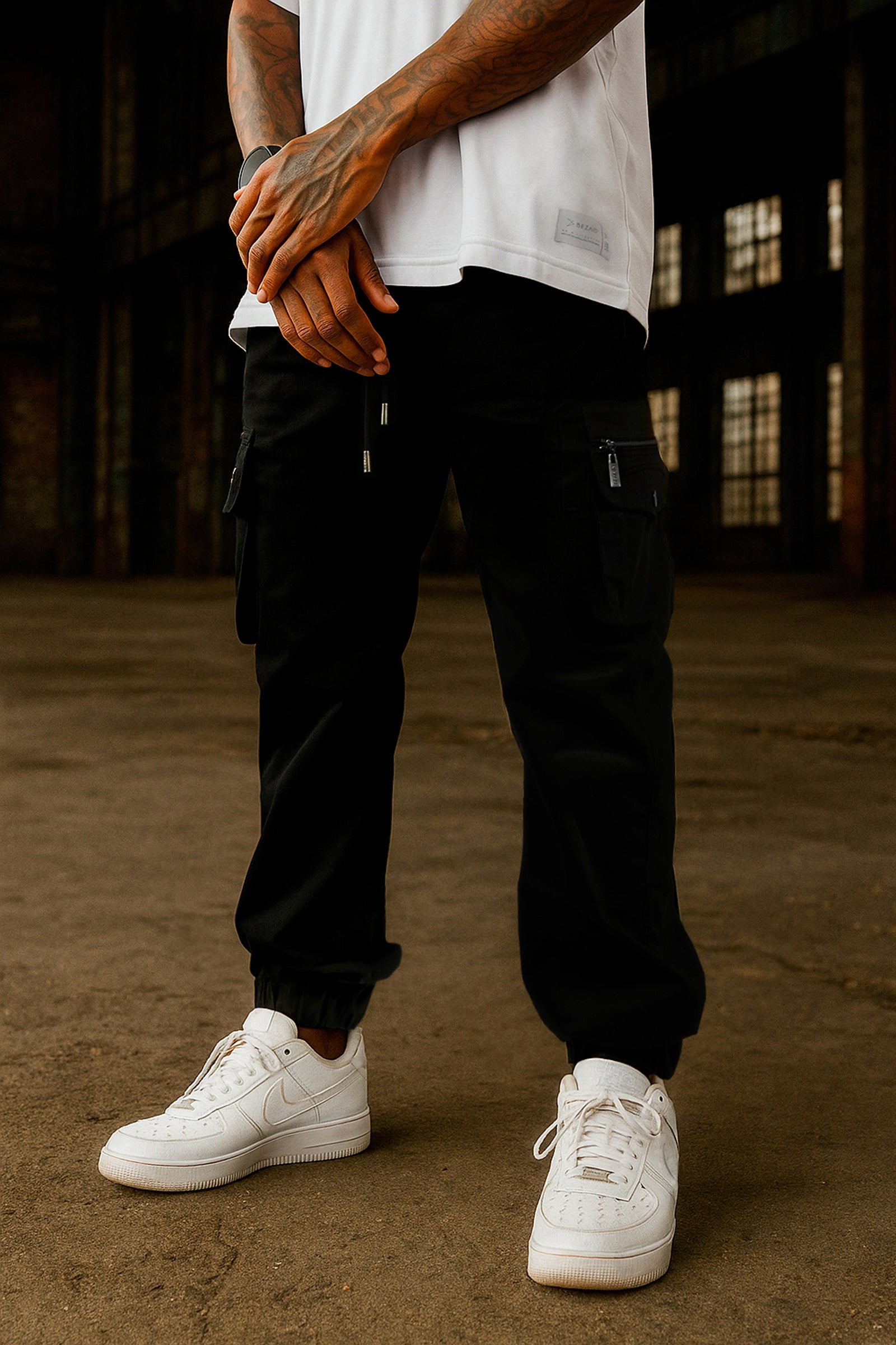Jogger Cargo Xpand - Black