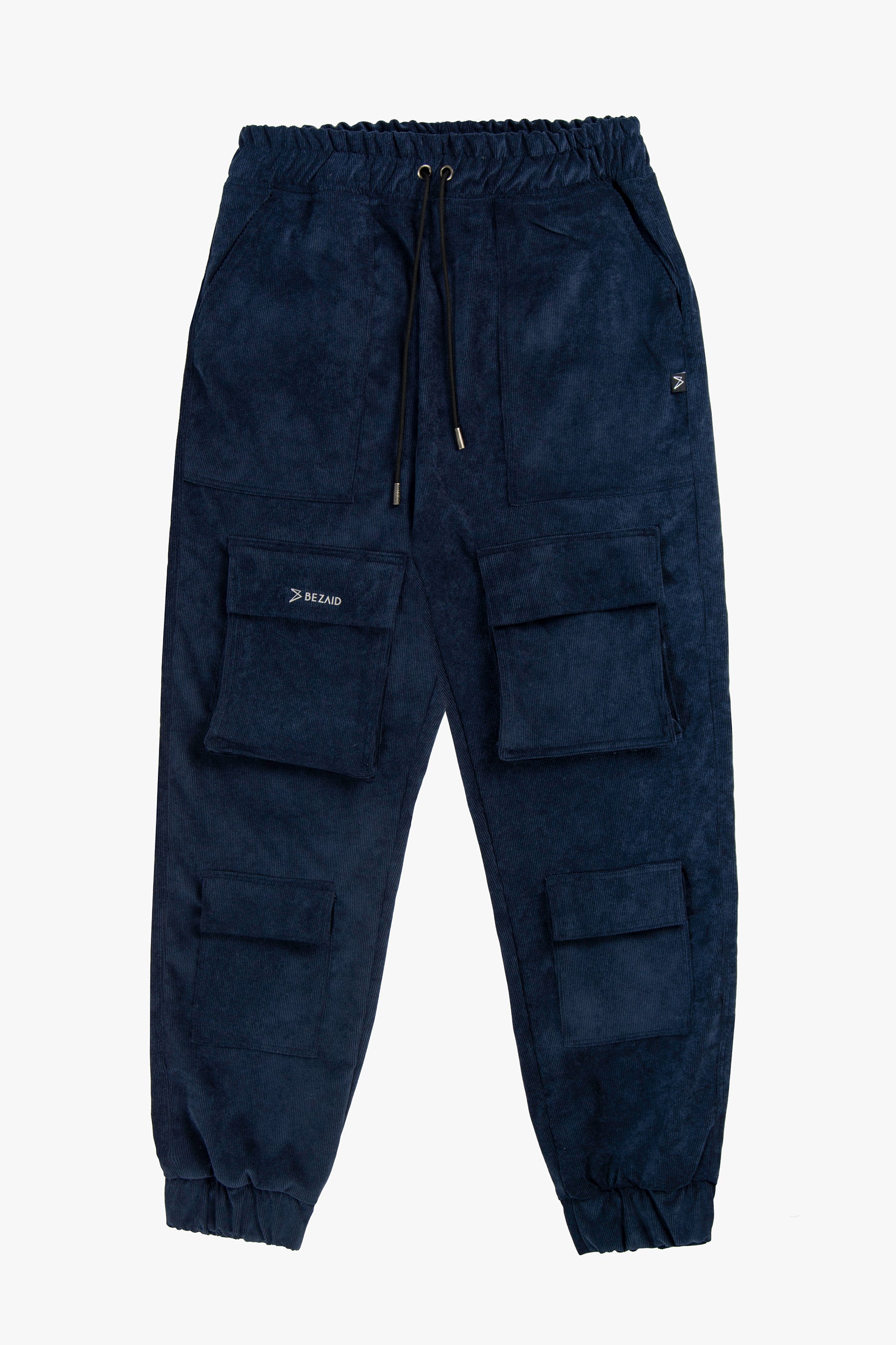 Jogger Cargo Corduroy - Tapered Fit, Deep Blue