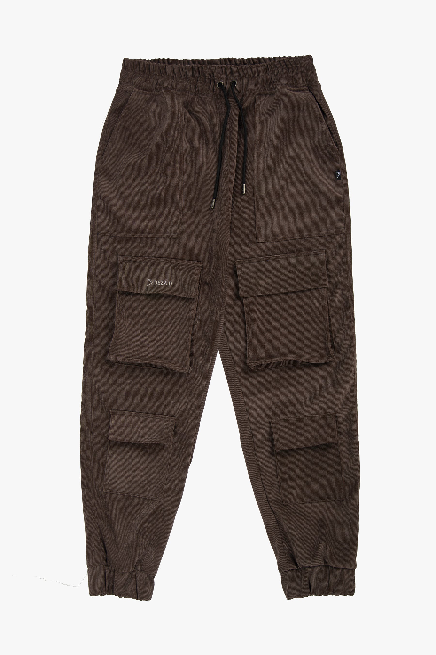 Jogger Cargo Corduroy - Tapered Fit, Deep Brown