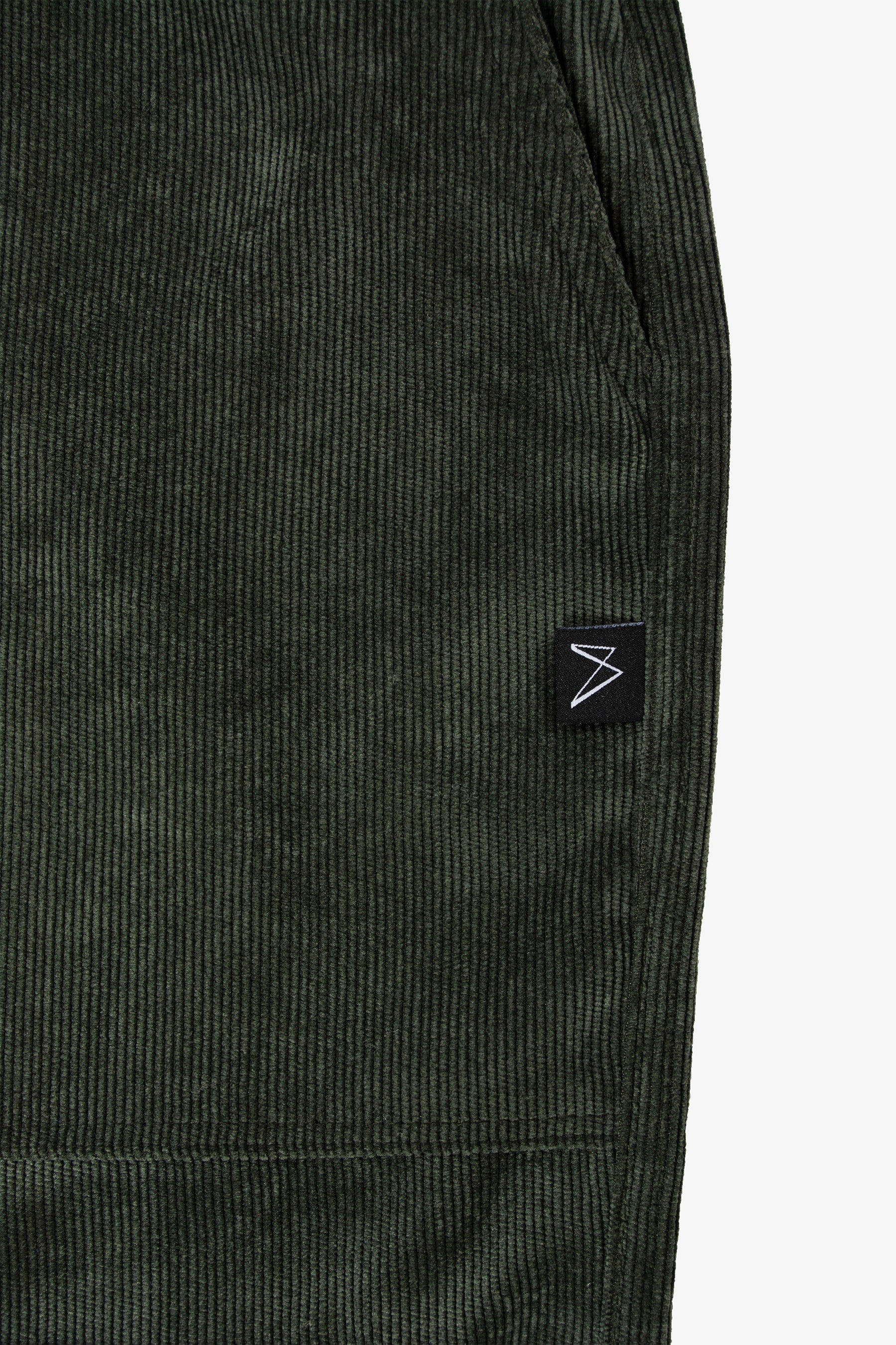 Jogger Cargo Corduroy - Tapered Fit, Deep Green