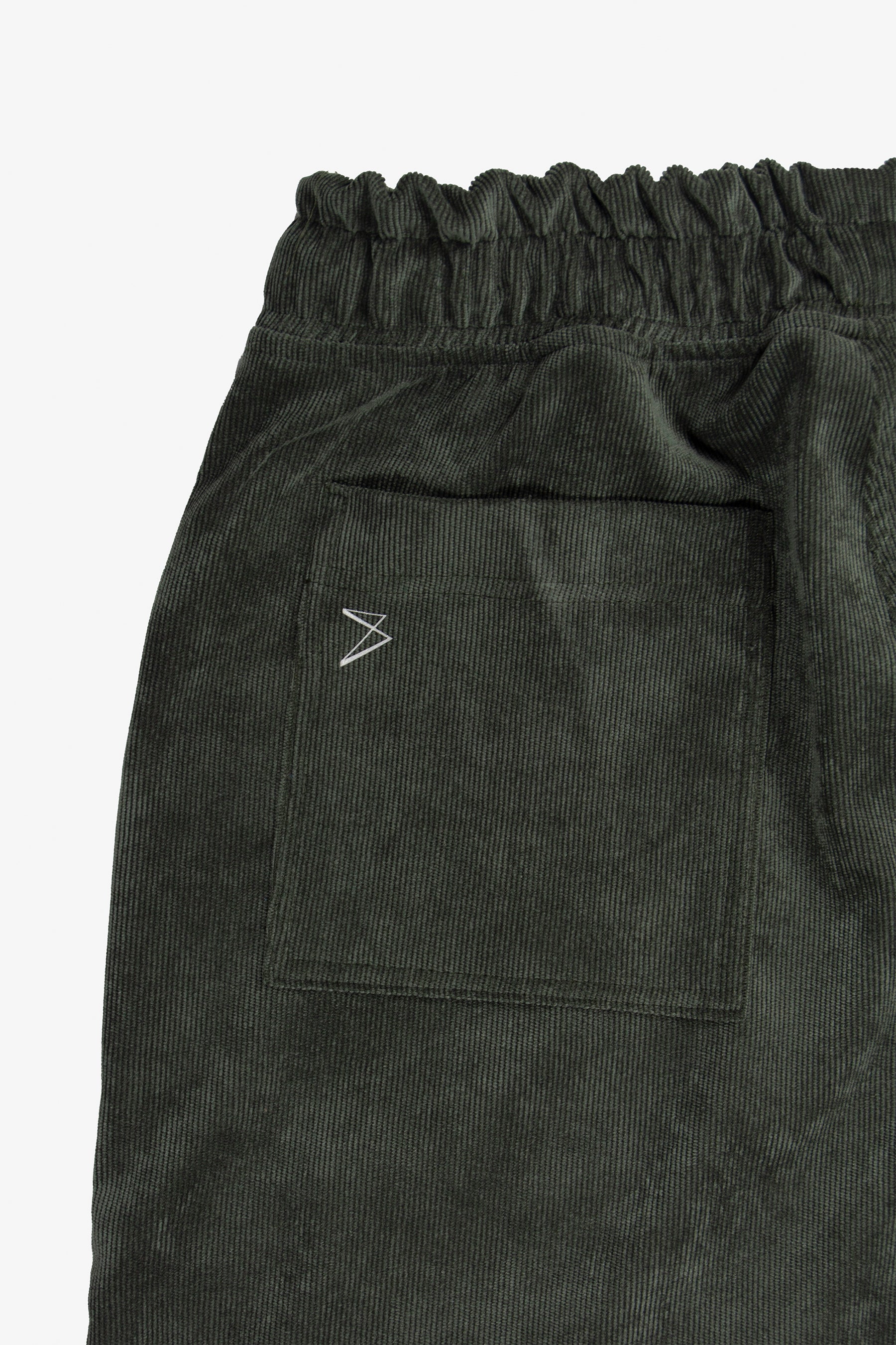 Jogger Cargo Corduroy - Tapered Fit, Deep Green