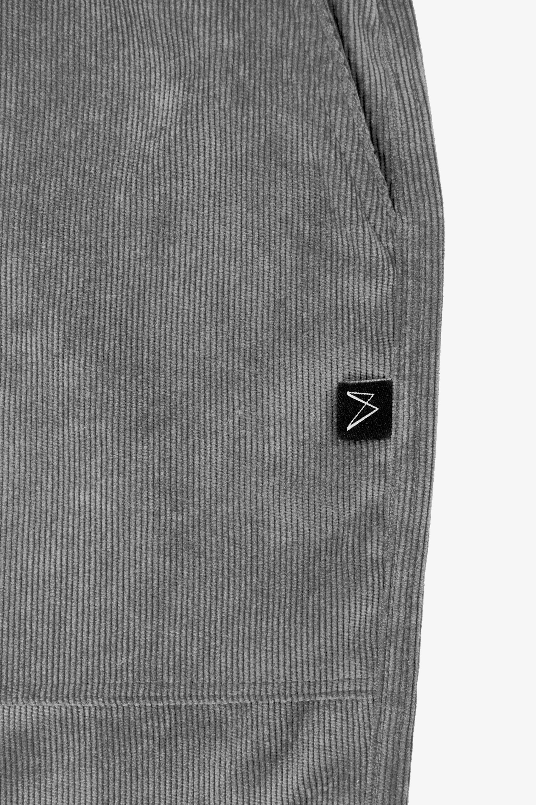 Jogger Cargo Corduroy - Tapered Fit, Deep Grey