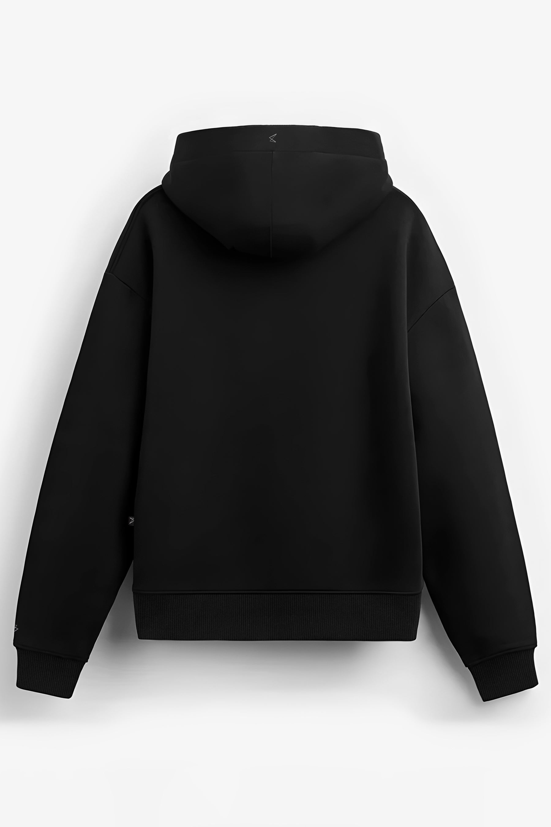 Hoodie Basic Stiff - Black